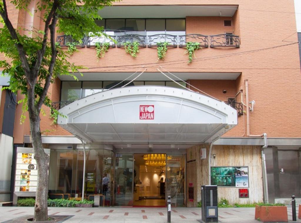 New Japan Capsule Hotel Cabana Осака Екстериор снимка